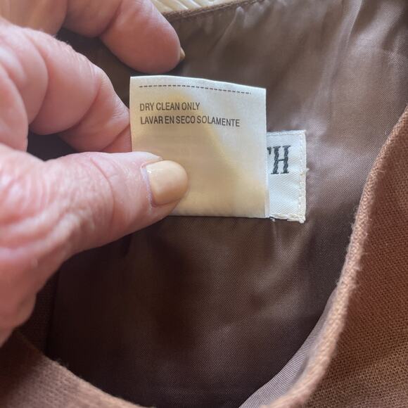 VTG Plaza South Petite Women's Size 16P Dressy Dancing Monkeys Fully Lined Crop - Picture 10 of 12